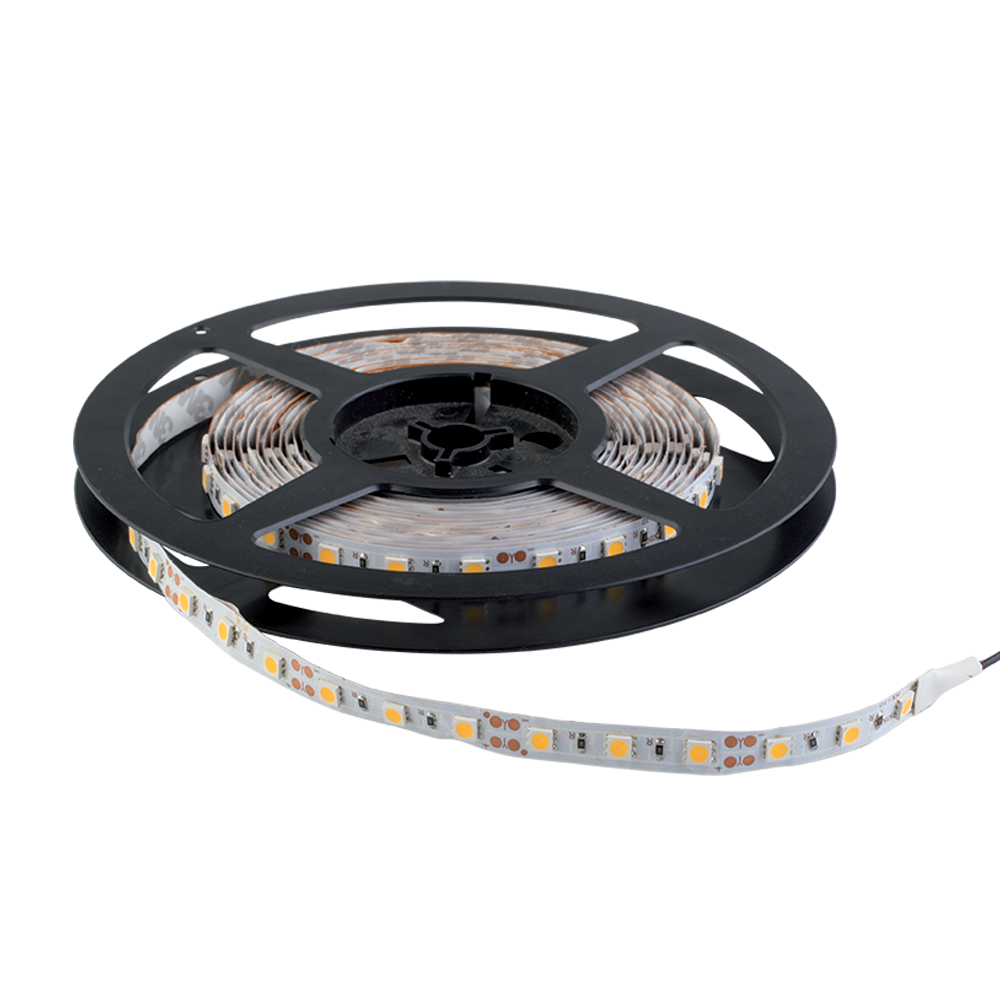 BANDA LED SMD5050 24VDC 14,4W / IP20 ALB RECE