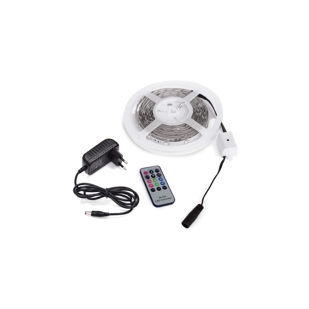 Banda Marra LED 7,2W/m RGB 5m incl. driver, controler (set)