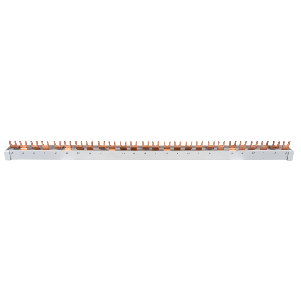 Baretă furcă,1xRCCB 4 poli, 2xMCB 3+N, 7xMCB 1+N,26 M,10 mmp