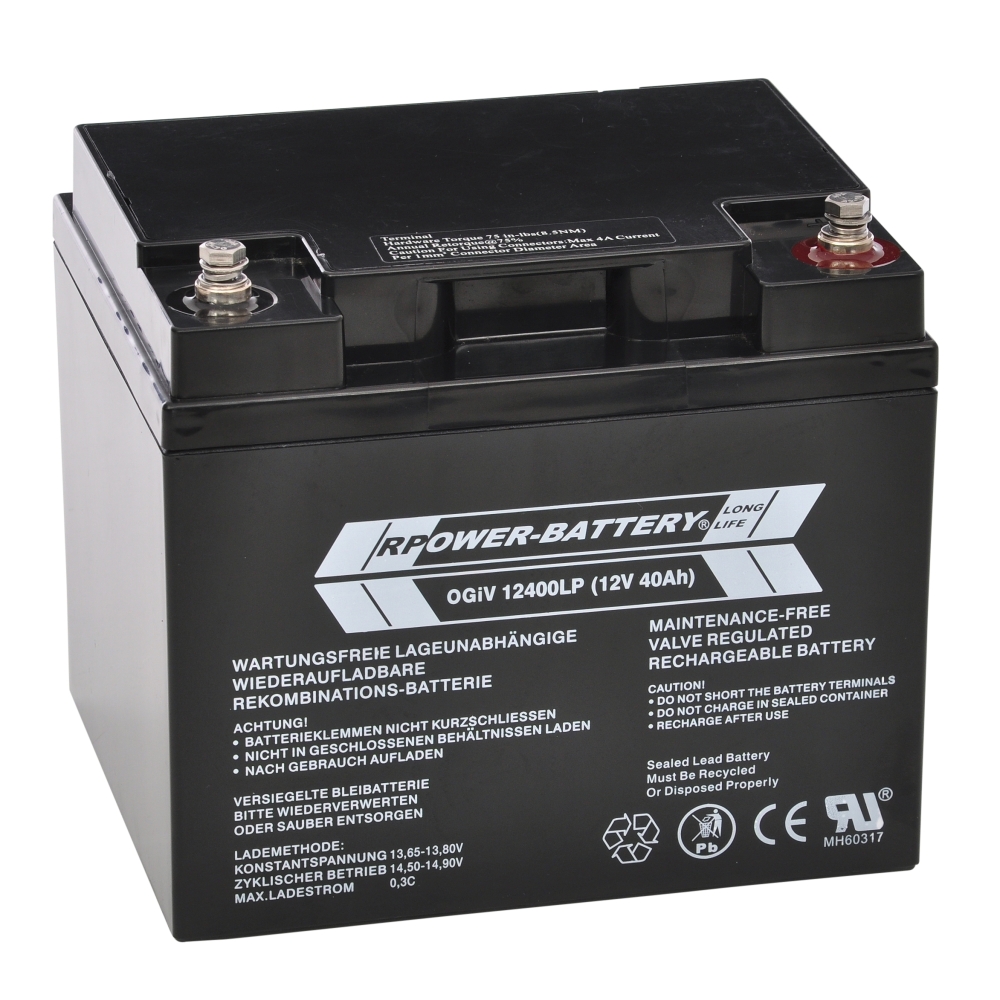 Baterie set 18 buc. Longlife OGIV 12V/41Ah inclusiv. cabluri
