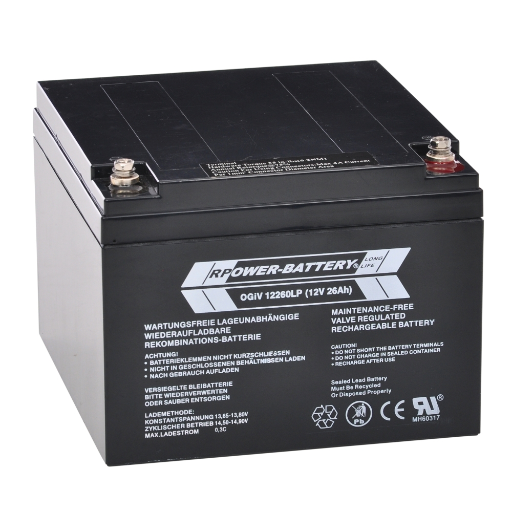 Baterie set 216V 18 buc. Longlife OGIV 12V/33Ah incl.cabluri