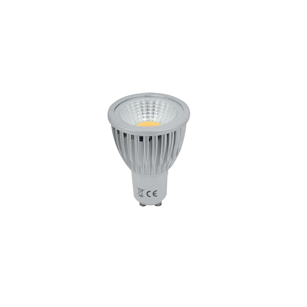BEC CU LED LEDCOB 5W GU10 230V ALB CALD