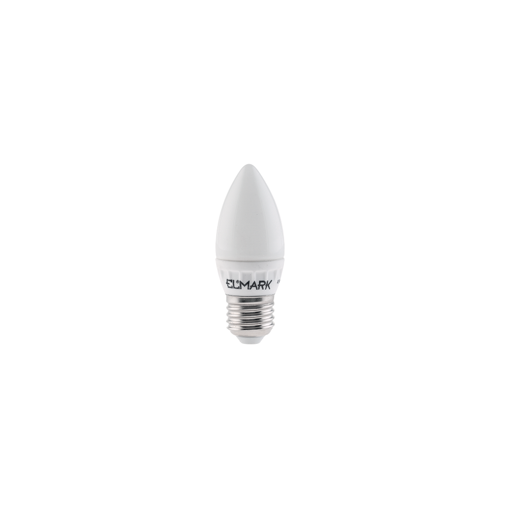 BEC CU LED LUMANARE 36SMD3014 4.5W E27 230V ALB CALD
