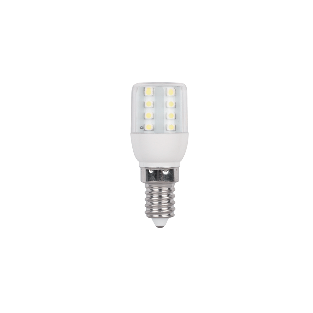 BEC CU LED T25 16SMD3528 1W E14 230V ALB CALD