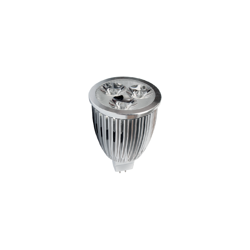 Bec cu leduri LED3 GU5.3, 6W, 12V lumina calda