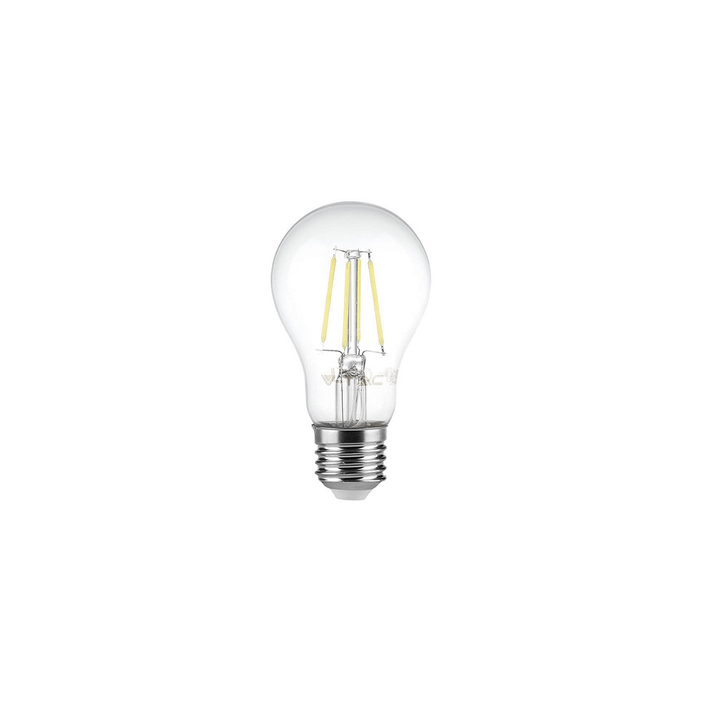 BEC E27 A60 CU FILAMENT LED 6W 4000K ALB NEUTRU