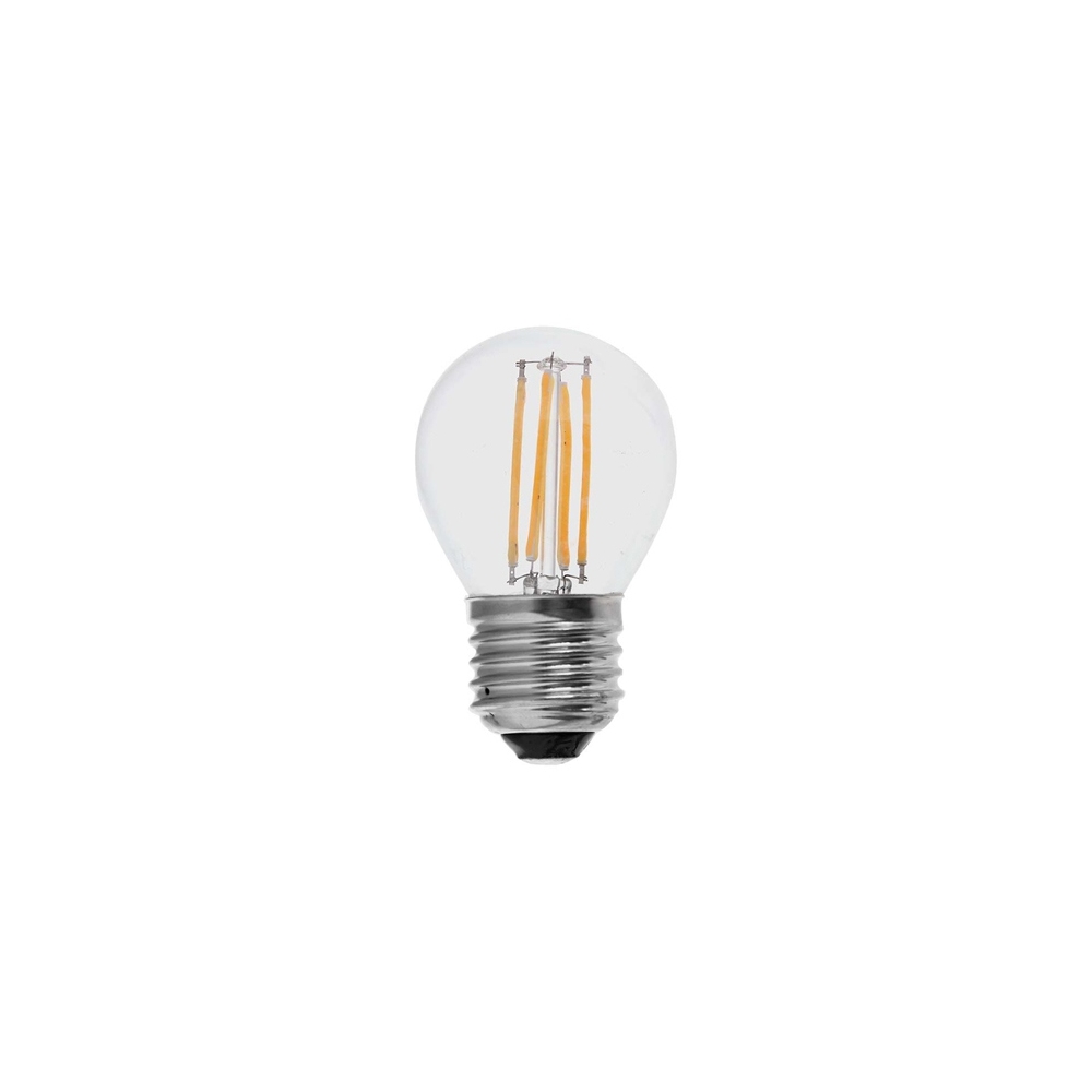 BEC E27 G45 CU FILAMENT LED 4W 3000K