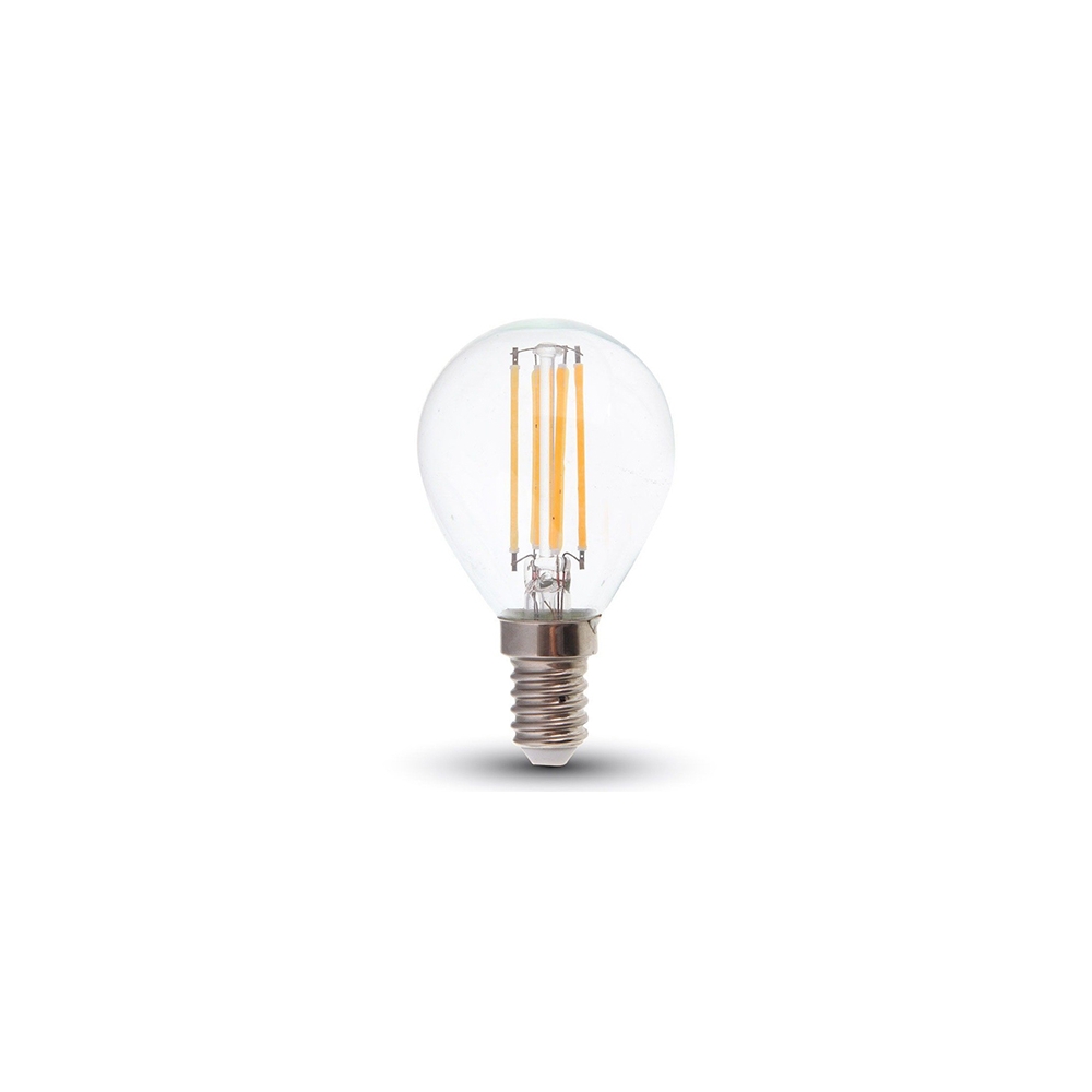BEC FILAMENT LED P45 E14 6W 130LM/WAT 2700K ALB CALD