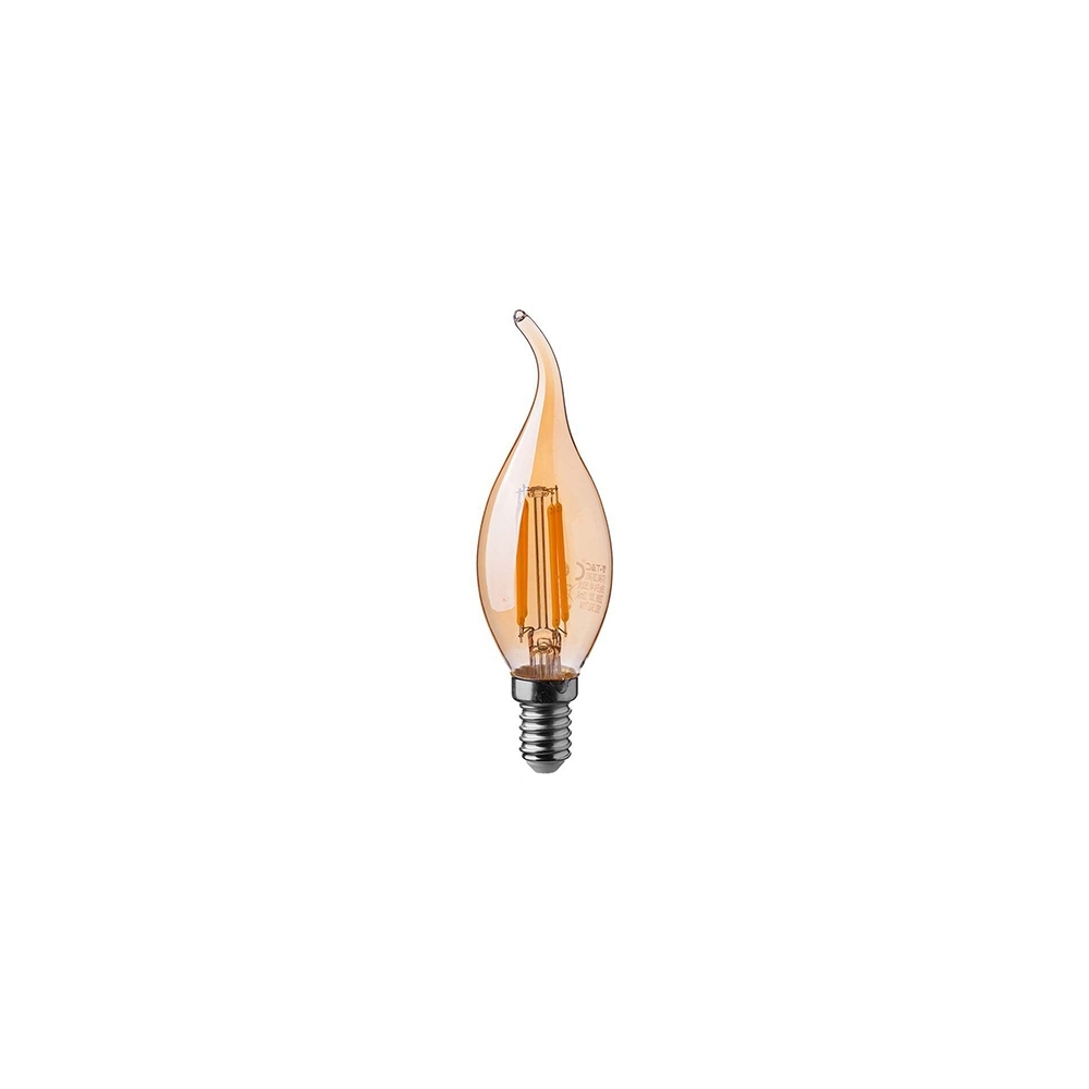 BEC LED E14 4W CU FILAMENT 2200K ALB CALD