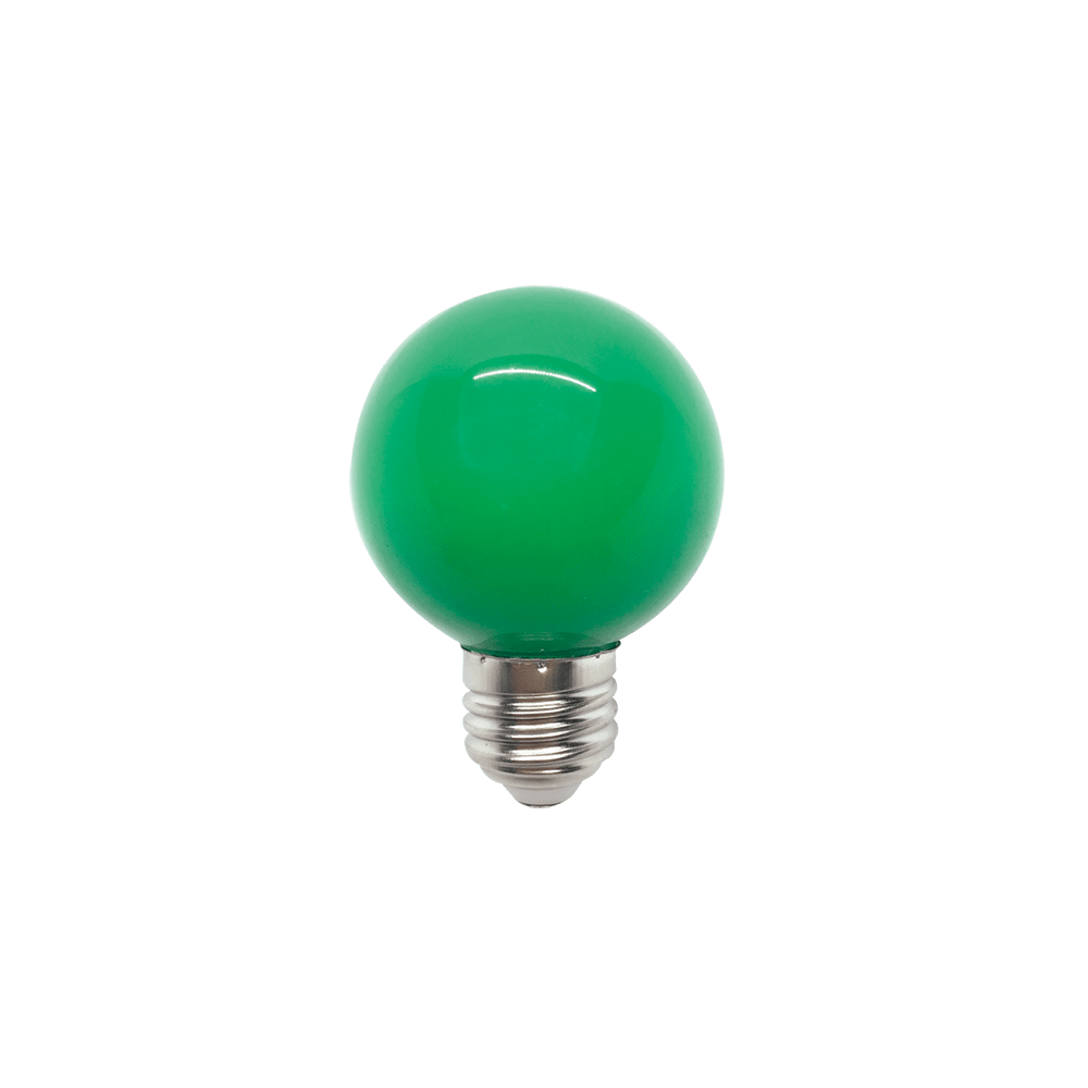 BEC LED GLOB G45 3W E27 VERDE