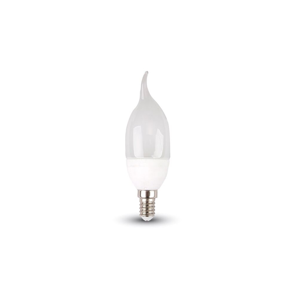 Bec LED lum&acirc;nare 4W E14 flacără 3000K, 320lm, 200&deg;