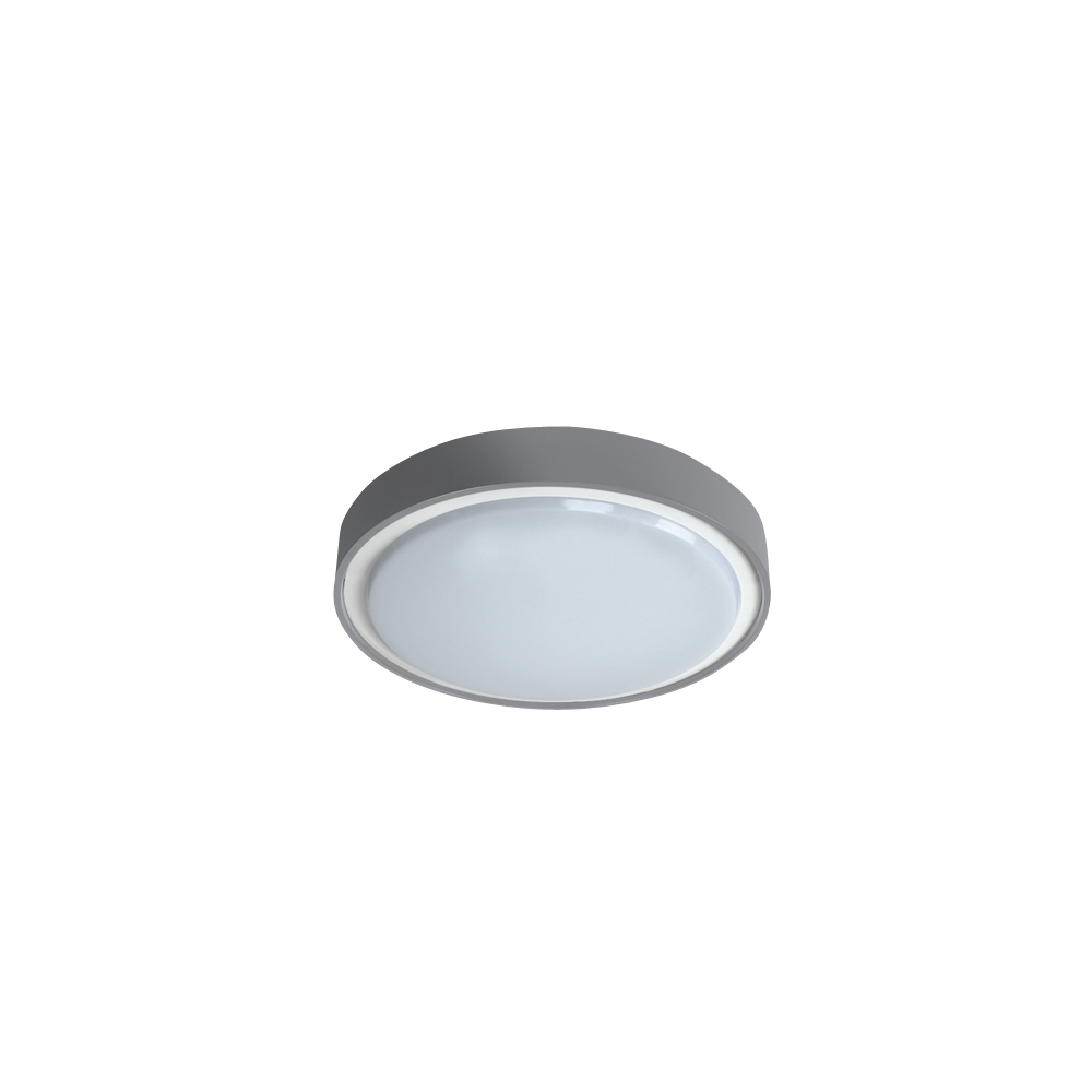 Berry LED 16W, 3000K, 960lm, 230V, IP65, plastic, gri