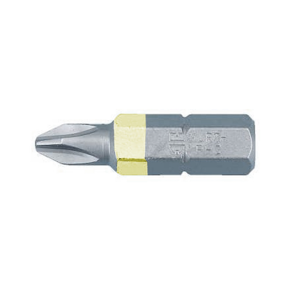Bit 1/4" PH 1, L25mm galben