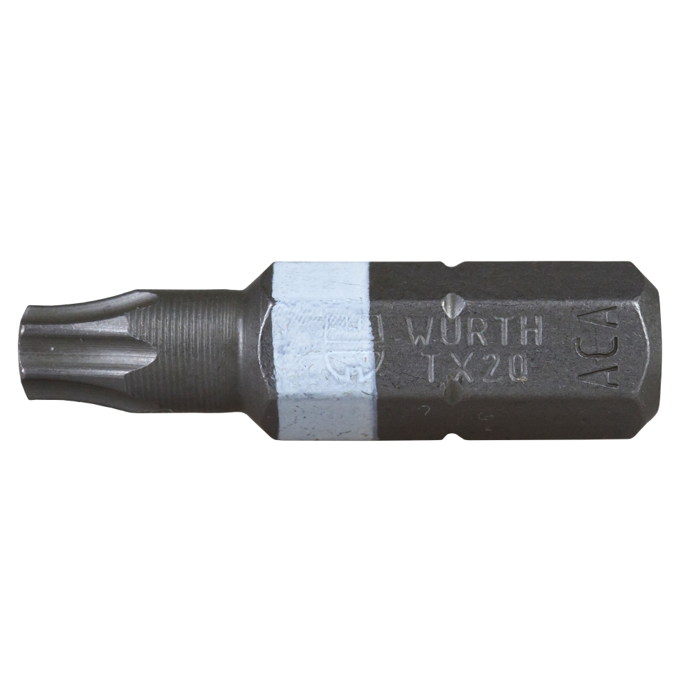 Bit 1/4" Torx TX20 alb 26mm