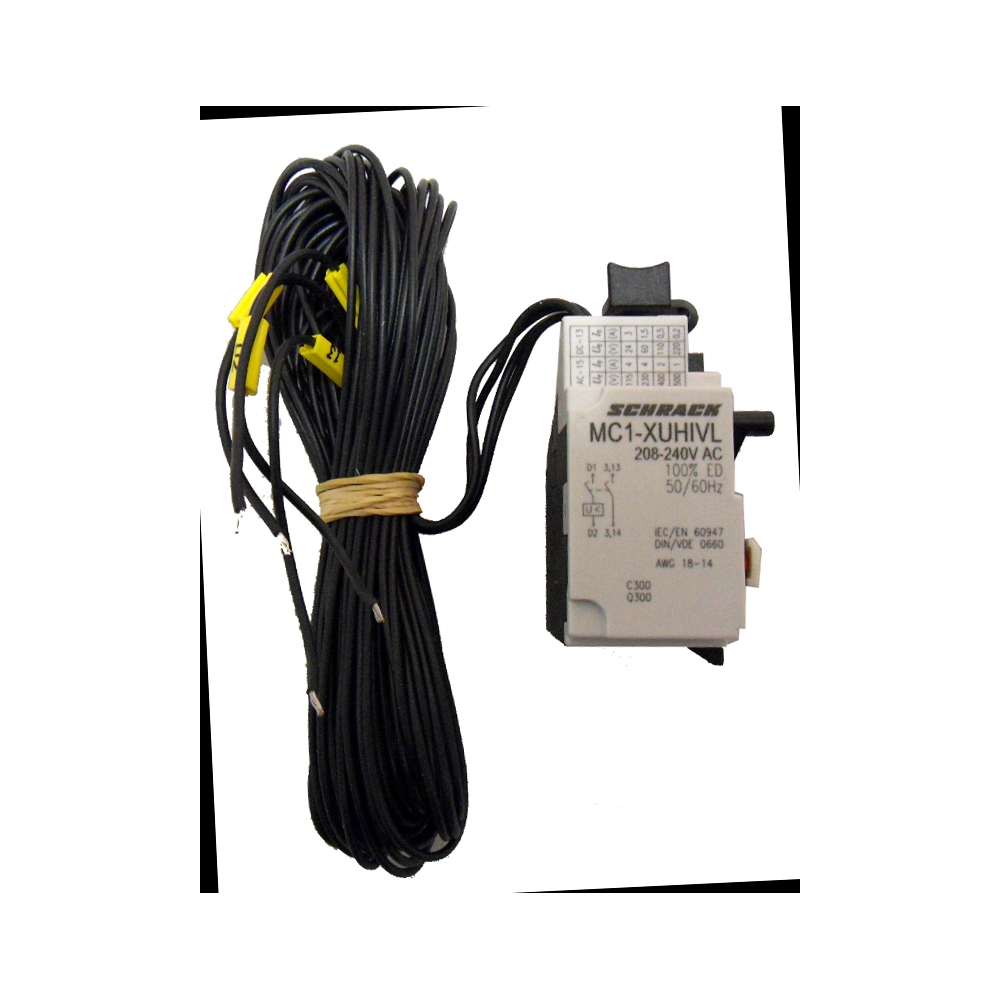 Bobină de minimă tensiune, 208-240VAC MC1+3m cablu