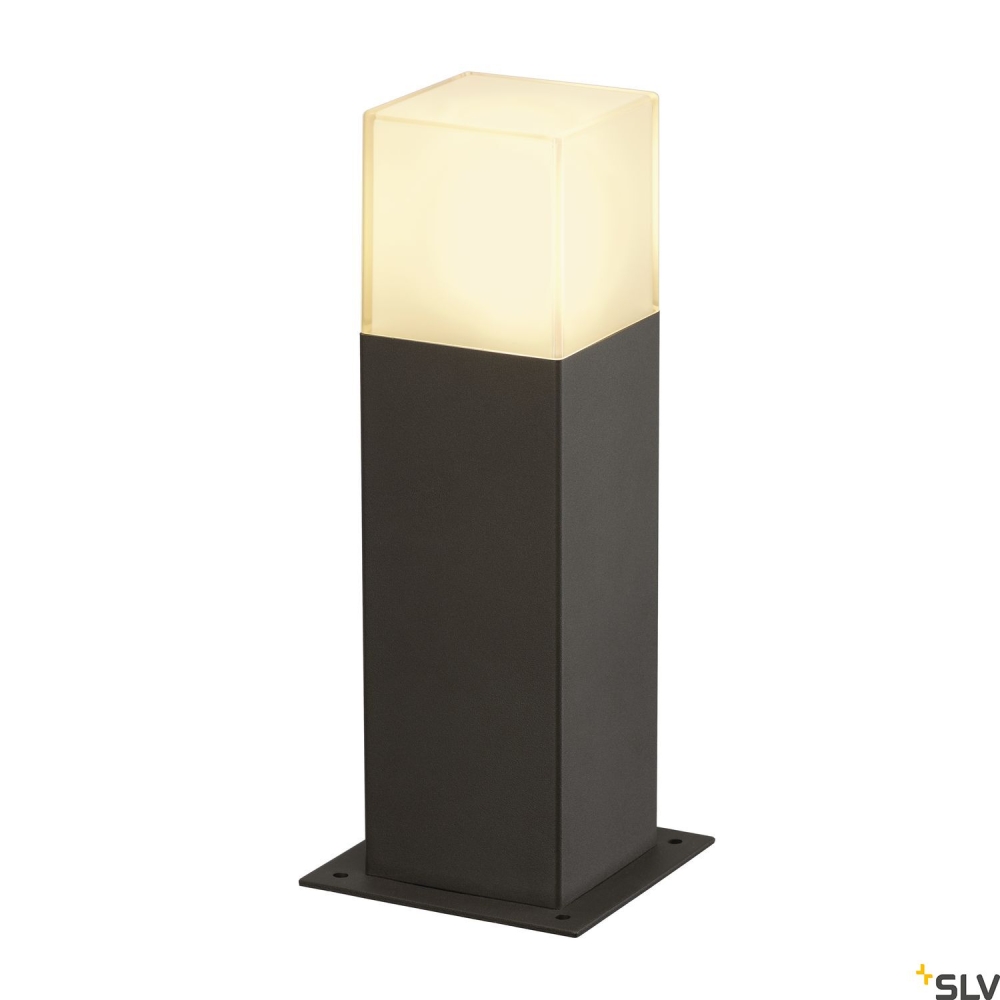 Bornă luminoasă GRAFIT SL 30, E27, max 11W IP44 antracit/alb