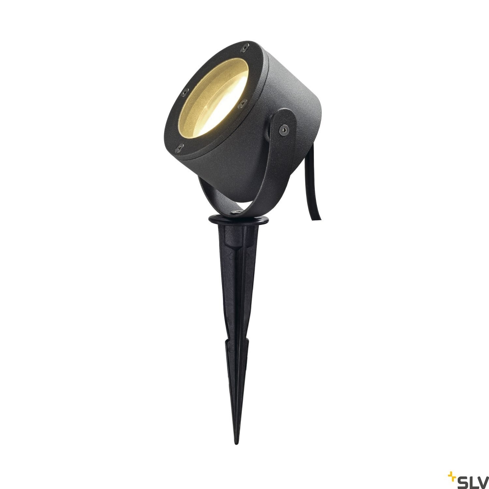 Bornă luminoasă SITRA 360 SPIKE, GX53 max.9W, IP44, antracit