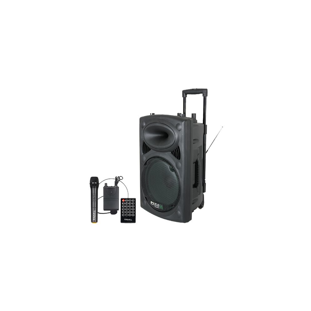BOXA PORTABILA 15"/38CM 800W 12/230V USB/MP3 CU BT