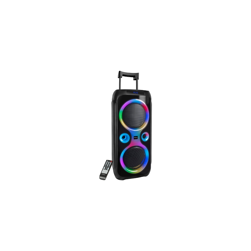 BOXA PORTABILA 2X10"/25CM TWS CU BT/FM/USB/SD