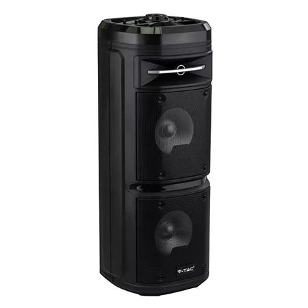 Boxa portabila 2x6.5" 30w rms bt/fm/aux