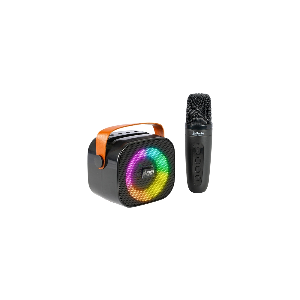 BOXA PORTABILA KARAOKE CU 1 MICROFON FUNCTIE BT/USB/TWS