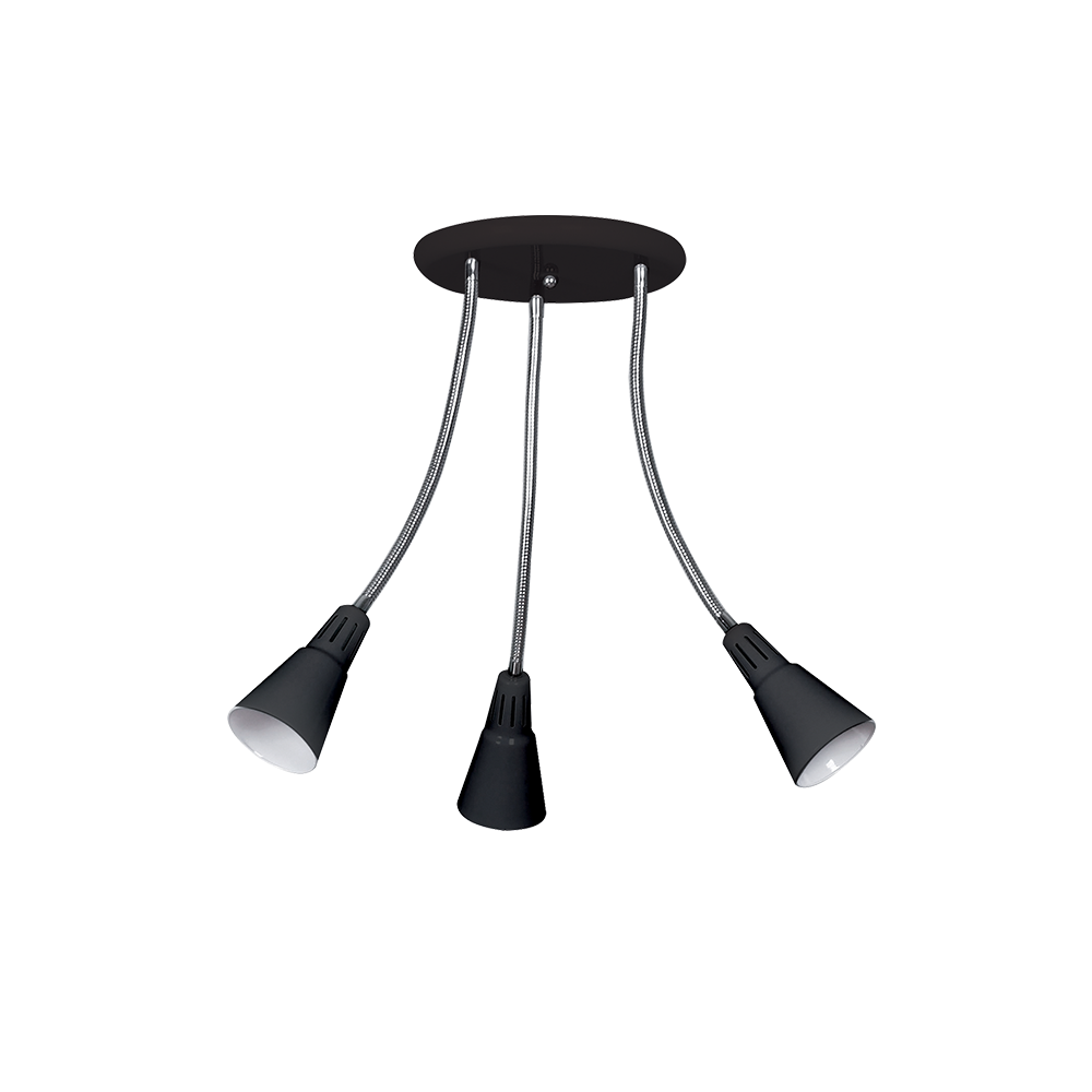 BRAD SPOT 3XE14 NEGRU