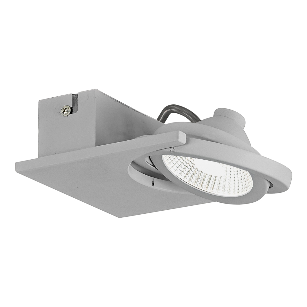 Brea Pro 1flg. 9W 4000K silver IP20