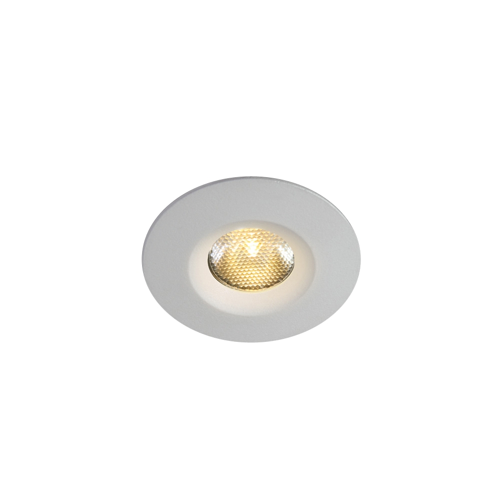Burgio 3W 270lm 3000K 25&deg; 700mA Ra90 IP65 dim alb