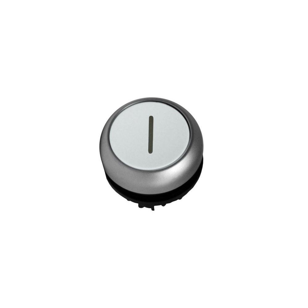 Buton comanda alb cu revenire '1'
