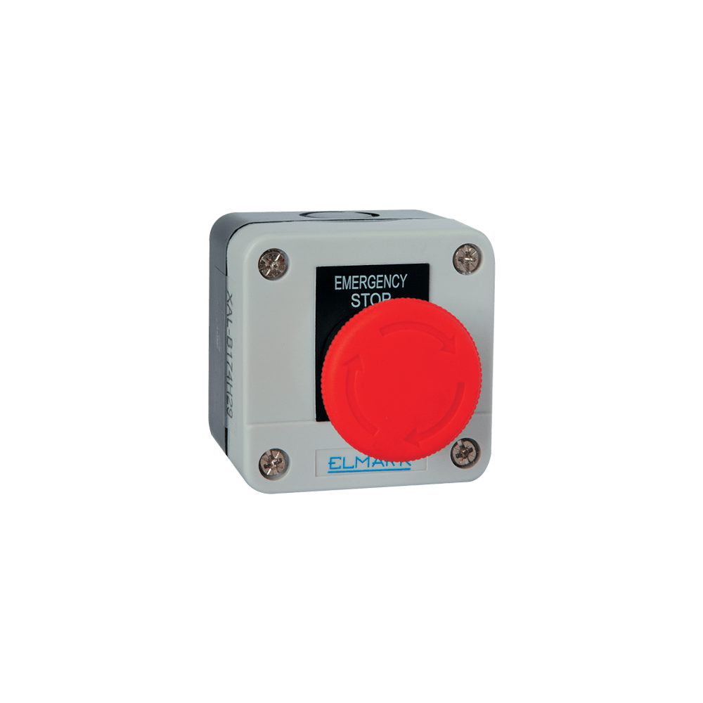 BUTON CU ARC DE REVENIRE B174 1NC IP44 ROSU