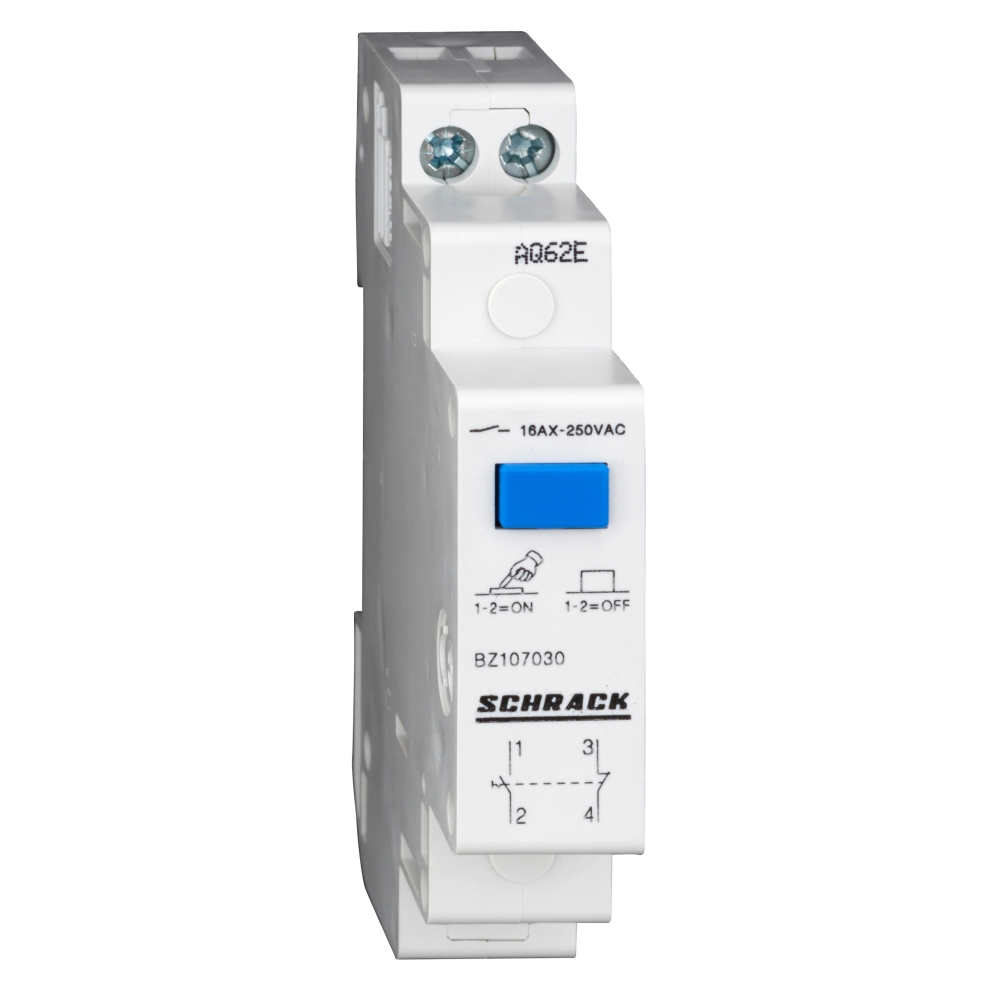 Buton modular cu reţinere 1ND+1NI 16A