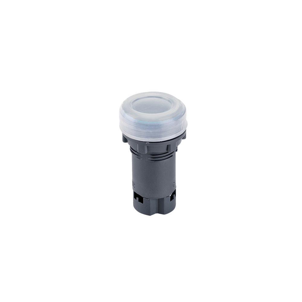BUTON NEGRU CU REVENIRE EL-EA25 1NO+1NC IP44