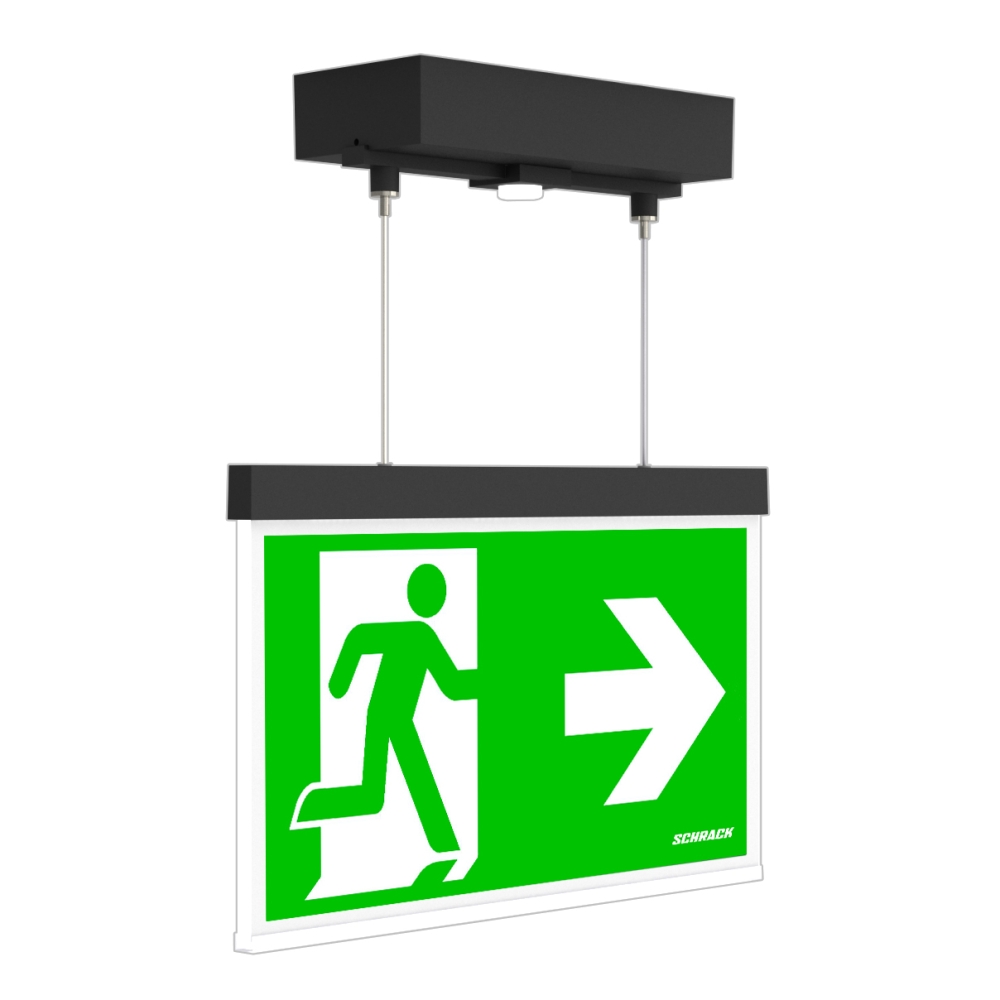 C.il. Siguranta AX Duo antracit, LED, suspendat aparent