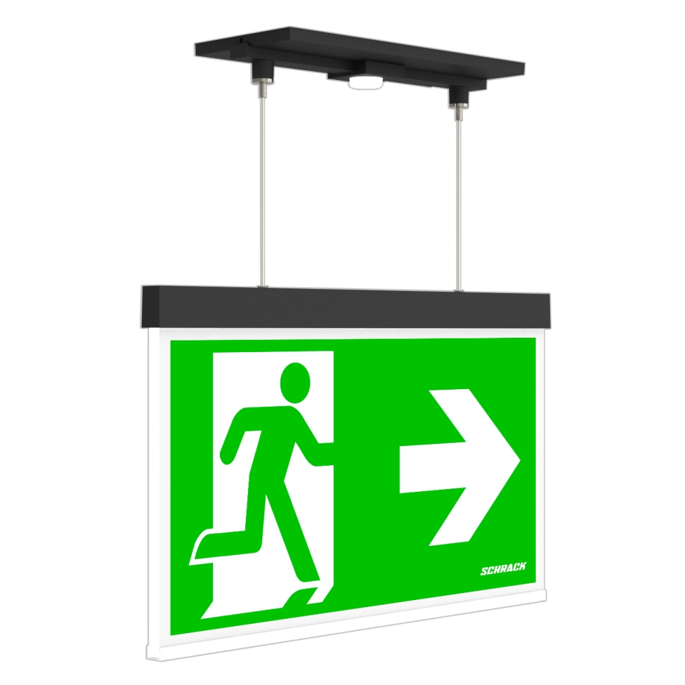 C.il. Siguranta AX Duo antracit, LED, suspendat incastrat