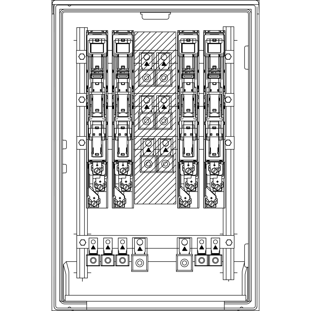 cable distribution cabinet Fr 4NHS00