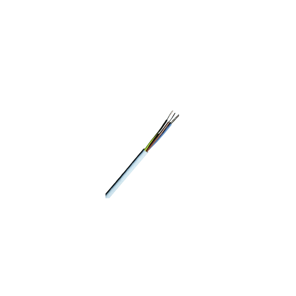 Cablu cu iz. şi manta din PVC, H03VV-F 3G0,75 maro, 100m
