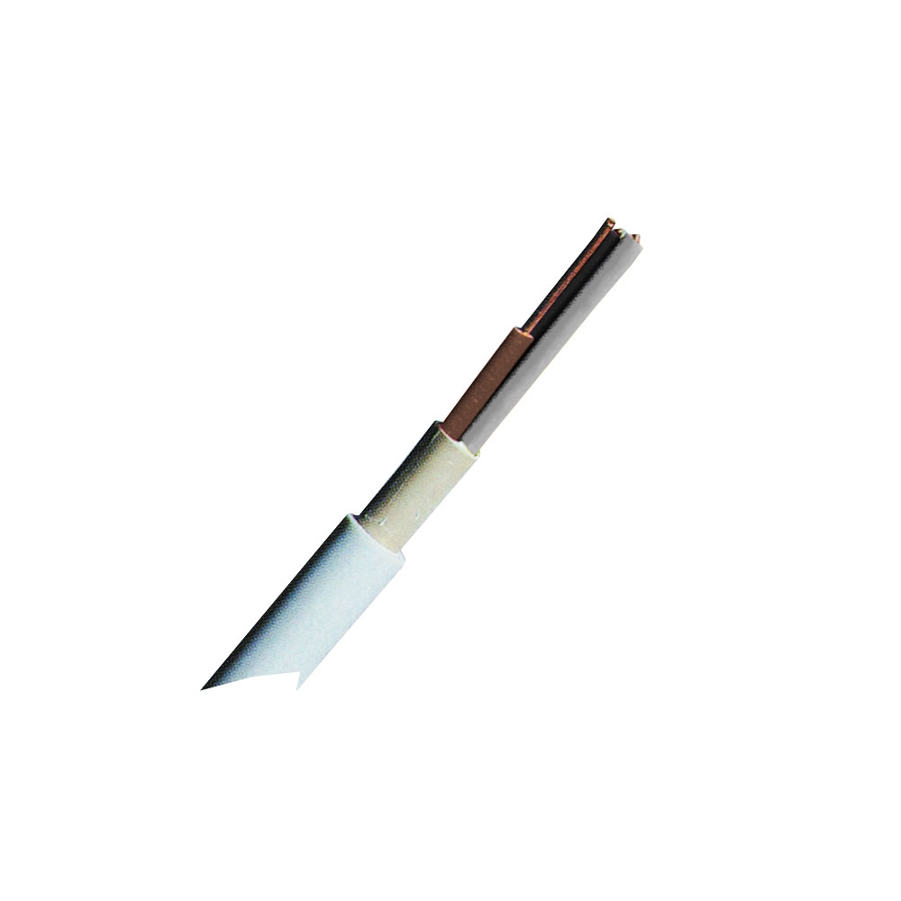 Cablu cu izol. şi manta din PVC (N)YM-O 3x1,5mm&sup2; gri deschis
