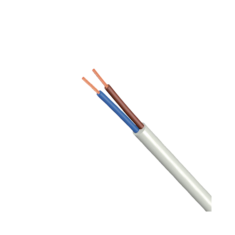 CABLU ELECTRIC H03VV-F 2X0.75MM&sup2; 0.3kV PLAT