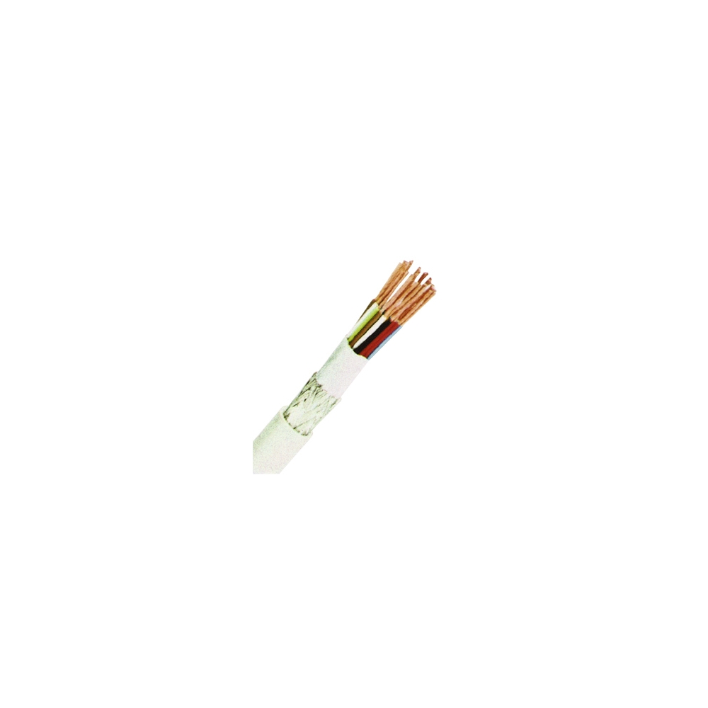 Cablu pt. electronică industrială JE-LiYCY 2x2x0,5 Bd gri