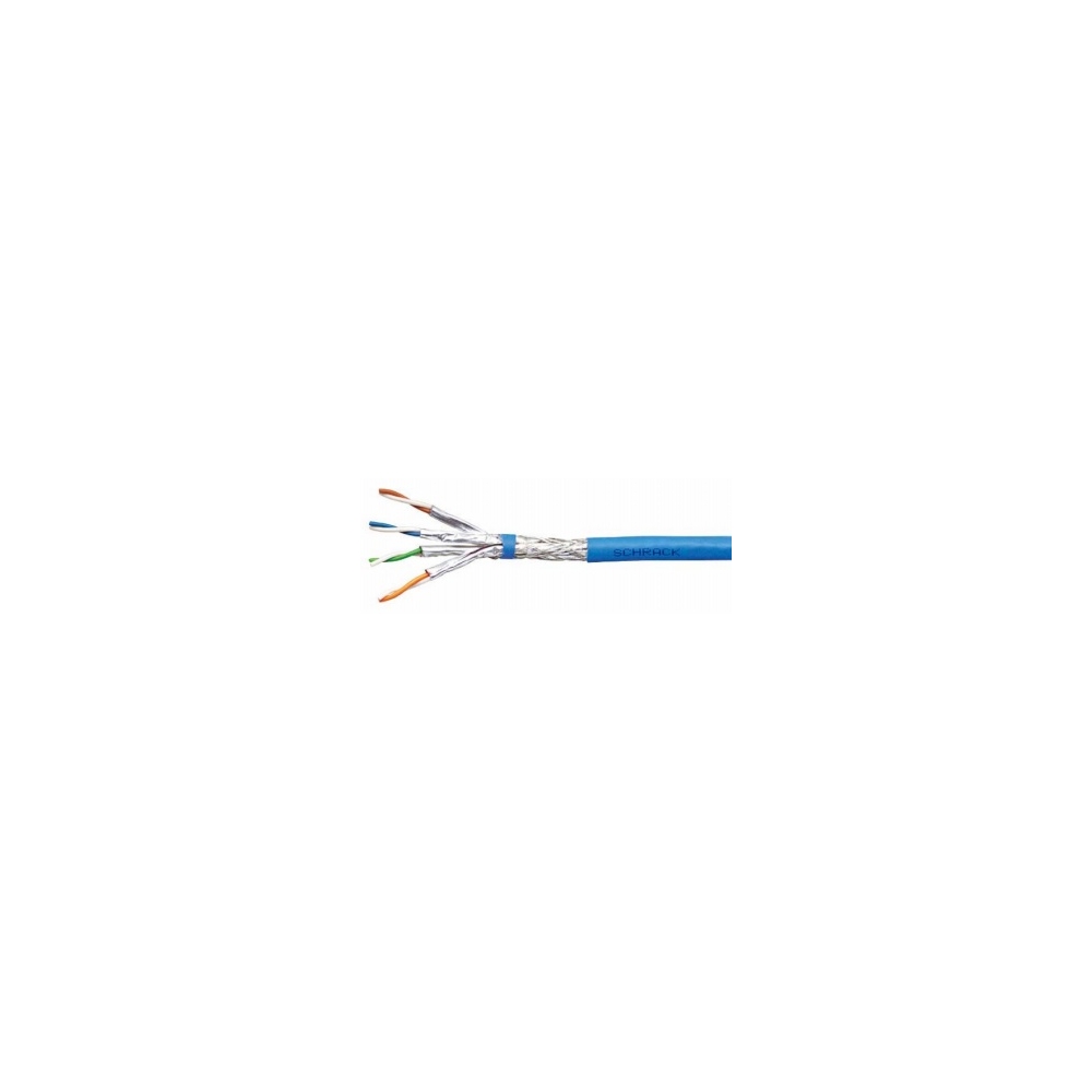 Cablu S/FTP C7, 4x2xAWG23, 1000MHz, LS0H-3, albastru