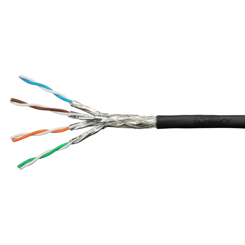 Cablu S/FTP Cat.7, 4x2xAWG23/1, 1.000Mhz, LS0H-3,Dca,30% ngr