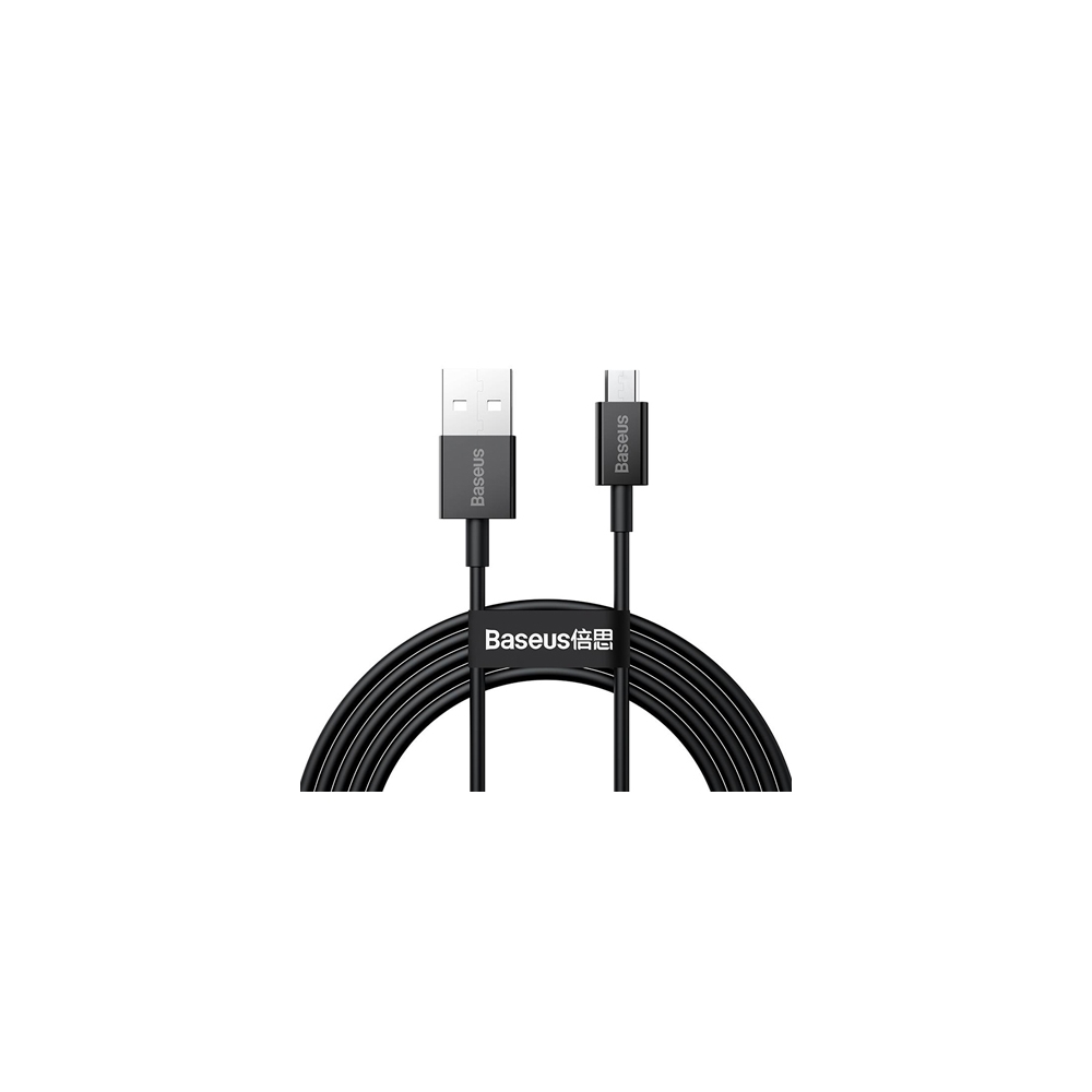CABLU USB - MICROUSB 2A 10W 2M BASEUS - NEGRU