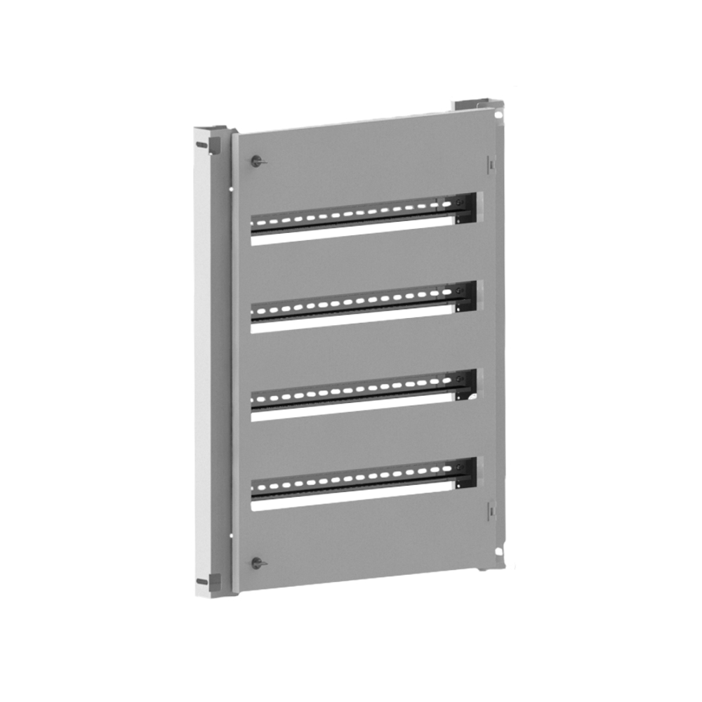 Cadru modular 5 r&acirc;nduri x 36 mod., pe balamale, cu şine DIN