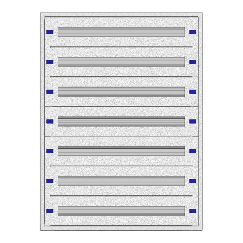 Cadru montaj compl. 3-21UV, 7 şine, plastr.plastic