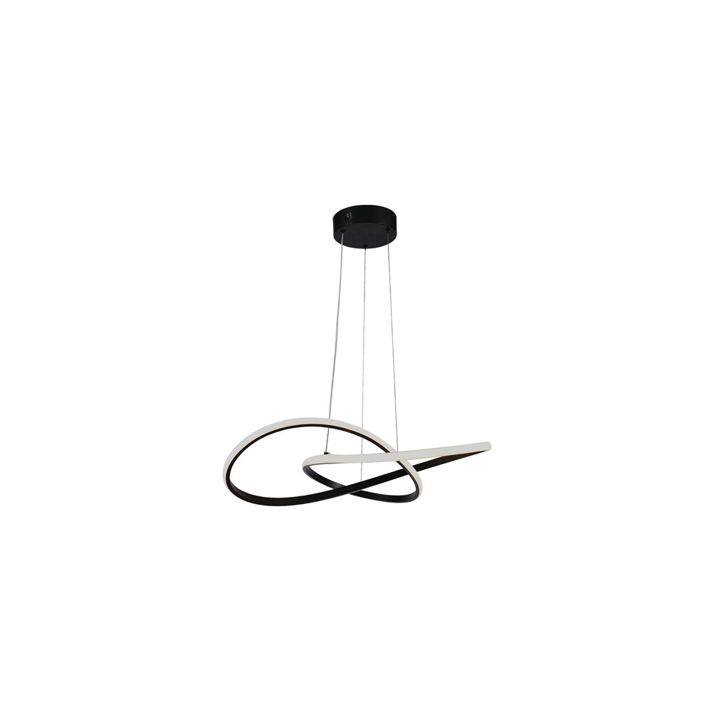CANDELABRU LED 20W 3000K 50X100CM - NEGRU
