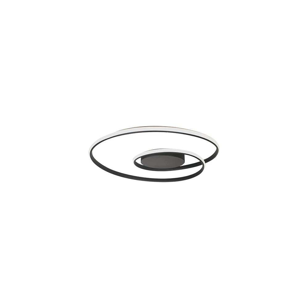 CANDELABRU LED DIMABIL 48W 4000K 62X62X10CM - NEGRU