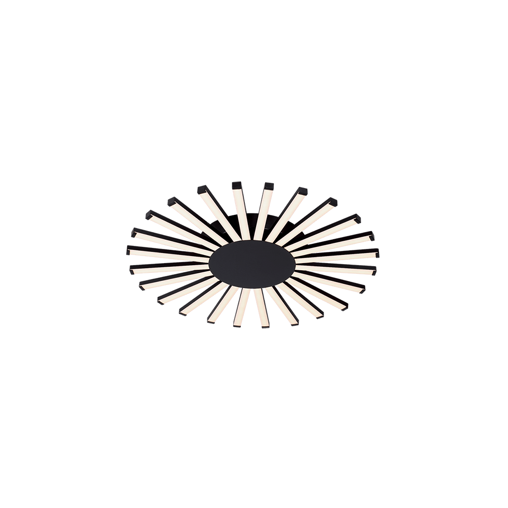 CANDELABRU LED JOSEY 96W / 3000K D575XH50mm NEGRU