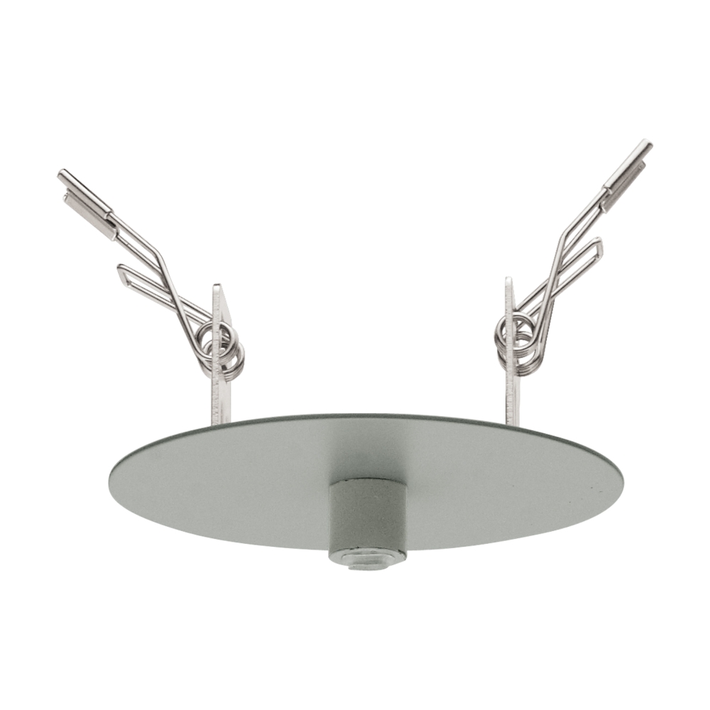 Canopy 1-fold, recessed mounted dust-grey (RAL 7037)
