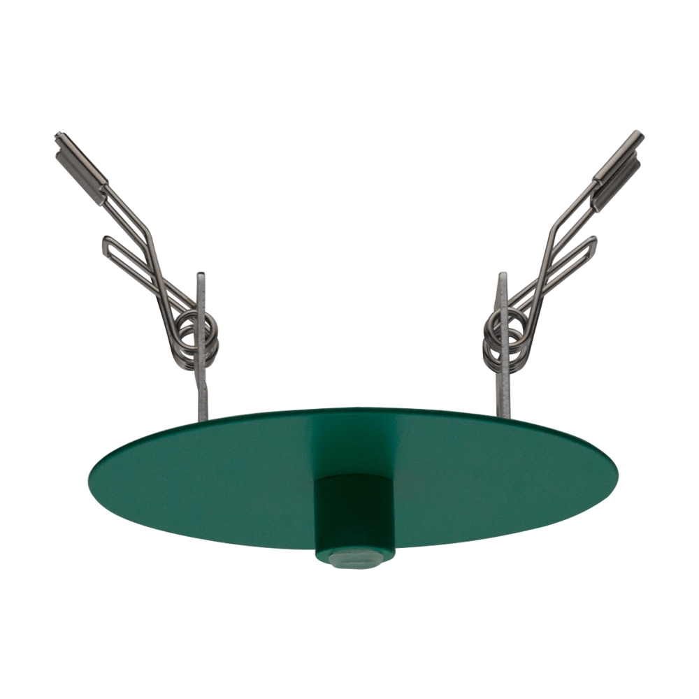 Canopy 1-fold, recessed mounted opal green (RAL 6026)