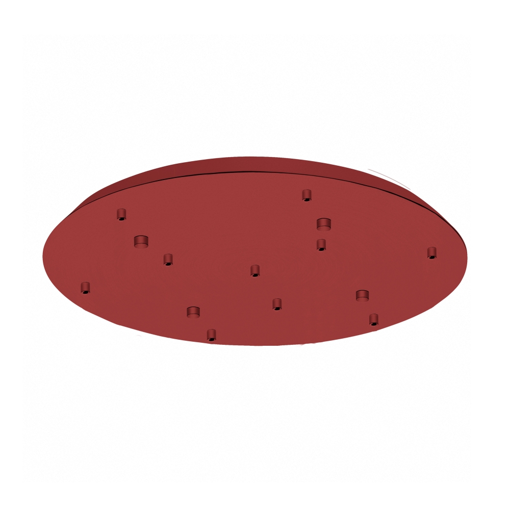 Canopy 10-fold, surface mounted traffic red (RAL 3020)